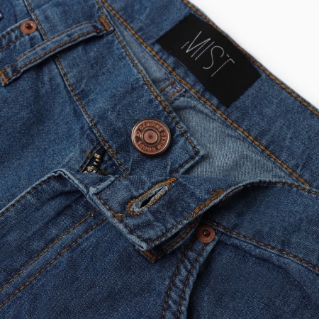 Men's jeans mist size 28, dark blue-11