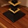 Lumber of the desktop "Lovers" 1x60W, E27 golden 31x31x44 cm