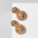 Clips "relief", color gold