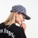 Baseball cap, gray/dark blue color, size 56-58