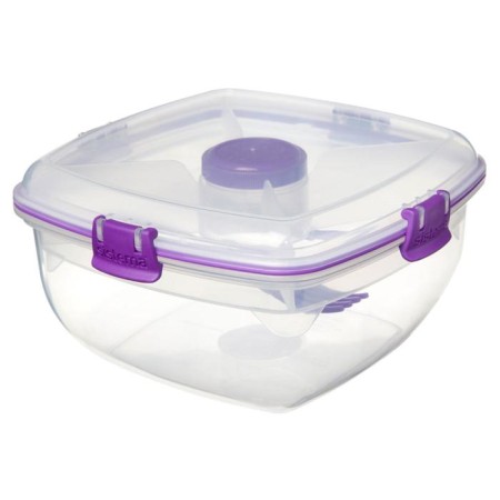 Container with dividers, 1.63 l, mix-9