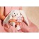 New Year's soft toy "LU with garland", 25 cm, for the New Year