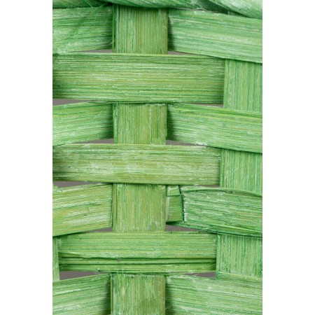 Set of wicker baskets, D16 x H10/32cm, D18 x H10/34cm, D21 x H10/36cm, 3pcs, bamboo-9