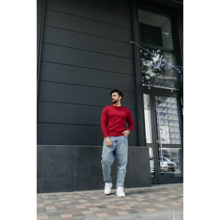 Jumper male ise, size 56, red color-6