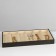 Decoration for decorations 6 cells, phlock, 38 × 18.5 × 3.5, the color is gray-beige