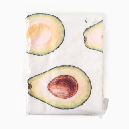 Avocado Plaid "Ethel" 75x100 cm, 100% polyester, fleece 160 g/m2-6