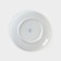 Porcelain plate "Winter Forest", d = 20 cm, white color