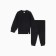 Kit for children's thermo (jumper, pants) minku, black color, height 92-98 cm
