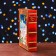 Cardboard box "catch up with Santa Claus", with a game, 18 x 5 x 24 cm