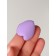 Set of sponge d/makeup heart (nab 5pcs price for nab) latex mixt