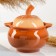 Ceramic pot for baking "meadow" 0.6l