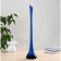 VAZ S-81/3 of blue glass (without decor) h = 51cm, D neck = 3x2.5cm, D base = 12cm
