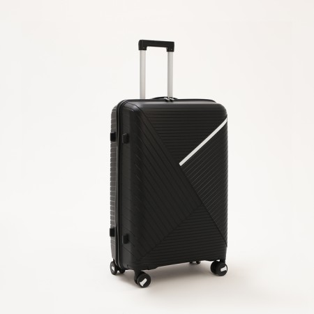 Big suitcase 28 ", lightning department, code castle, 4 wheels, black color-1
