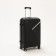 Big suitcase 28 ", lightning department, code castle, 4 wheels, black color