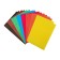 Cardboard of color A4, 16 sheets, 8 colors "kittens", non -220 g/m2