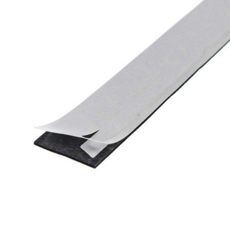 Sport sticker, metal, 14 × 2 cm, black-8
