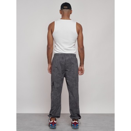 Sports male trousers, size 50, gray color-3