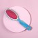 The comb is massage, in gift packaging, 5 × 19 cm, color mix