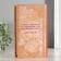Safe Brush Tree to the leatherette "Dream, live and travel" 21x13x5 cm