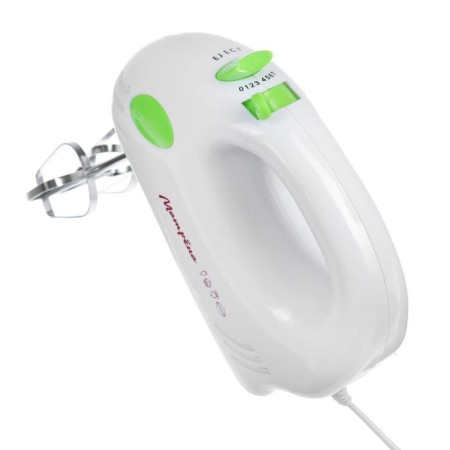 Mixer "Matryona" MA-012, manual, 150 watts, 7 speeds, 2 nozzles, white-green-1