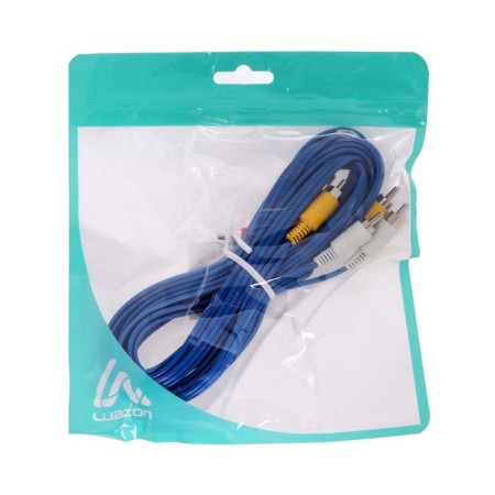 Cable Luazon KDGN -003, 3XRCA (M) - 3XRCA (M), 3 m-5