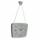 Watching clock, interior "retro", silent, 27 x 18 cm, olive