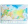 Russian Political Administrative map, 157 x 107 cm, 1: 5.5 million, laminated