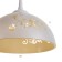 Lamp Bayerlux cap "Rocell" 1 lamp E27 40W White-Shampan d.250
