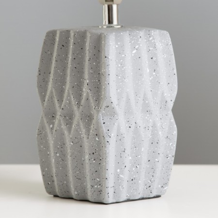 Alade table lamp E14 40W gray 20x20x33 cm Risalux-3