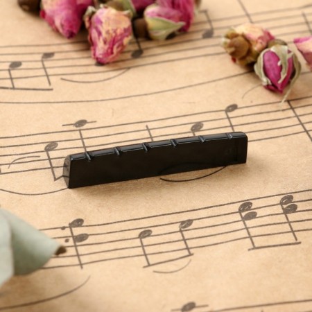Set of upper thresholds for Music Life guitar, 6 pieces, 4.3x0.8x0.5cm, black-2