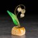 Souvenir "Flower" Landysh "3 buds, selenite