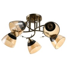 ASTA chandelier 5he27 40W bronze 65x65x26 cm Bayerlux