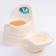 Children's pot, removable bowl, beige color