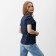 Female T-shirt, dark gray color, size 50