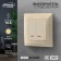 Luazon Lighting "Antei" switch, 10 A, 2 keys, hidden, backlight, beige