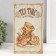 Safe-book wood to the leatherette "Time for tea" 21x13x5 cm