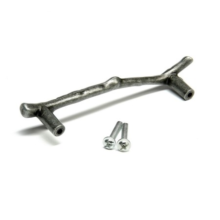 Cappio “branch” handle “branch” RSC009, m/o 96 mm, color old silver color-3