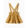 Skirt for girls on straps, minku, orange color, height 98 cm