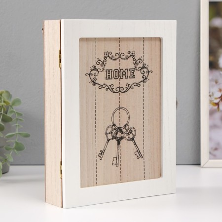 Keywood tree 6 hooks "Key bunch" 19.5x5.5x26 cm-1