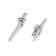 Rolls of the tundra krep, exhaust, aluminum-old, 3.2x10 mm, unpainted, 1000 pcs