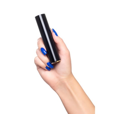 Minivibrator L’Eroina Merlo, ABS plastic, black color, 10.5 cm-6