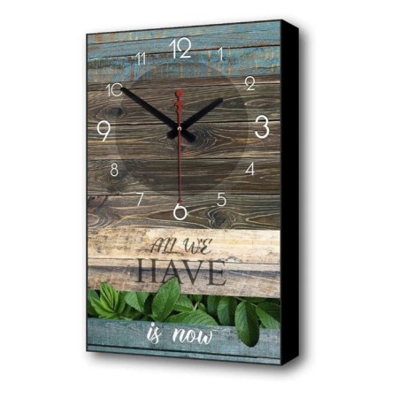 Carting clock, interior, interior "here and now", smooth move, 57 x 35 x 4 cm
