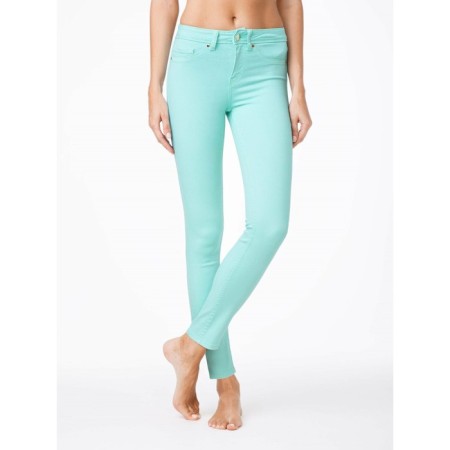 Women's jeans modeling CONTE ELEGANT, size XS, Aquamarine color