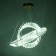 Lamp with DDD "JMEI" LED 142W 3000-6000K gold 60x60x120 cm