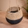 Kashpo wicker, suspended 20x20x65 cm