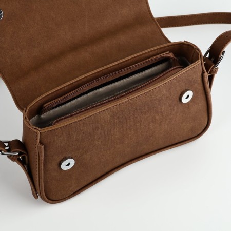 Female bag 25*14*6.5 cm, brown color-7