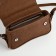 Female bag 25*14*6.5 cm, brown color