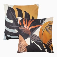 Set of decorative pillowcases Ethel Summer 45 x 45 cm - 2 pcs, polyester, velor