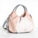 Women's bag-bag on lightning, white/pink color
