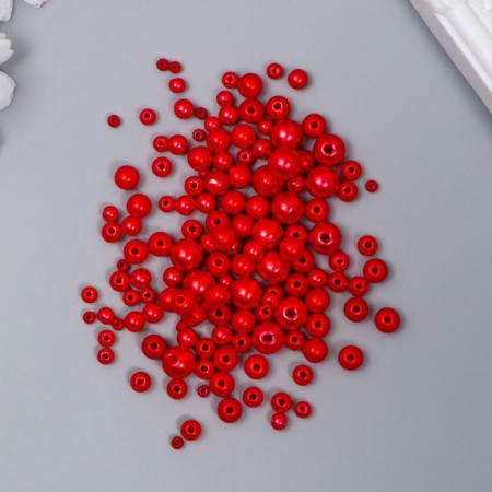 Beads for creativity plastic "Round. Temptation" d = 3-8 mm, set 10 grams